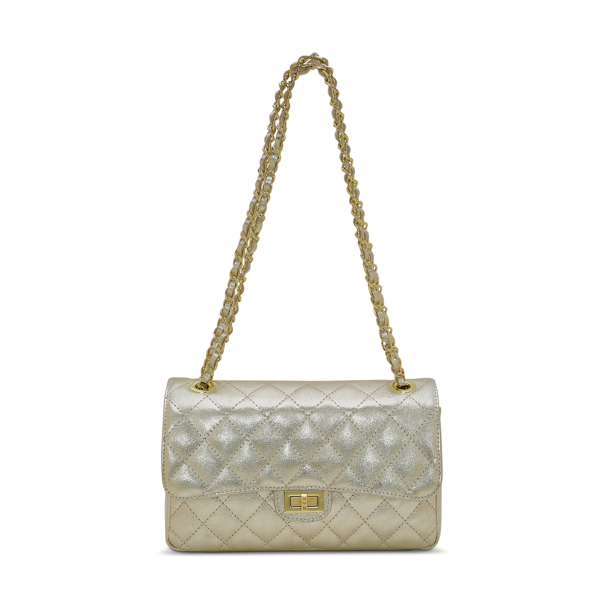 Bella Rosa Shoulder/Crossbody Quilted Bag