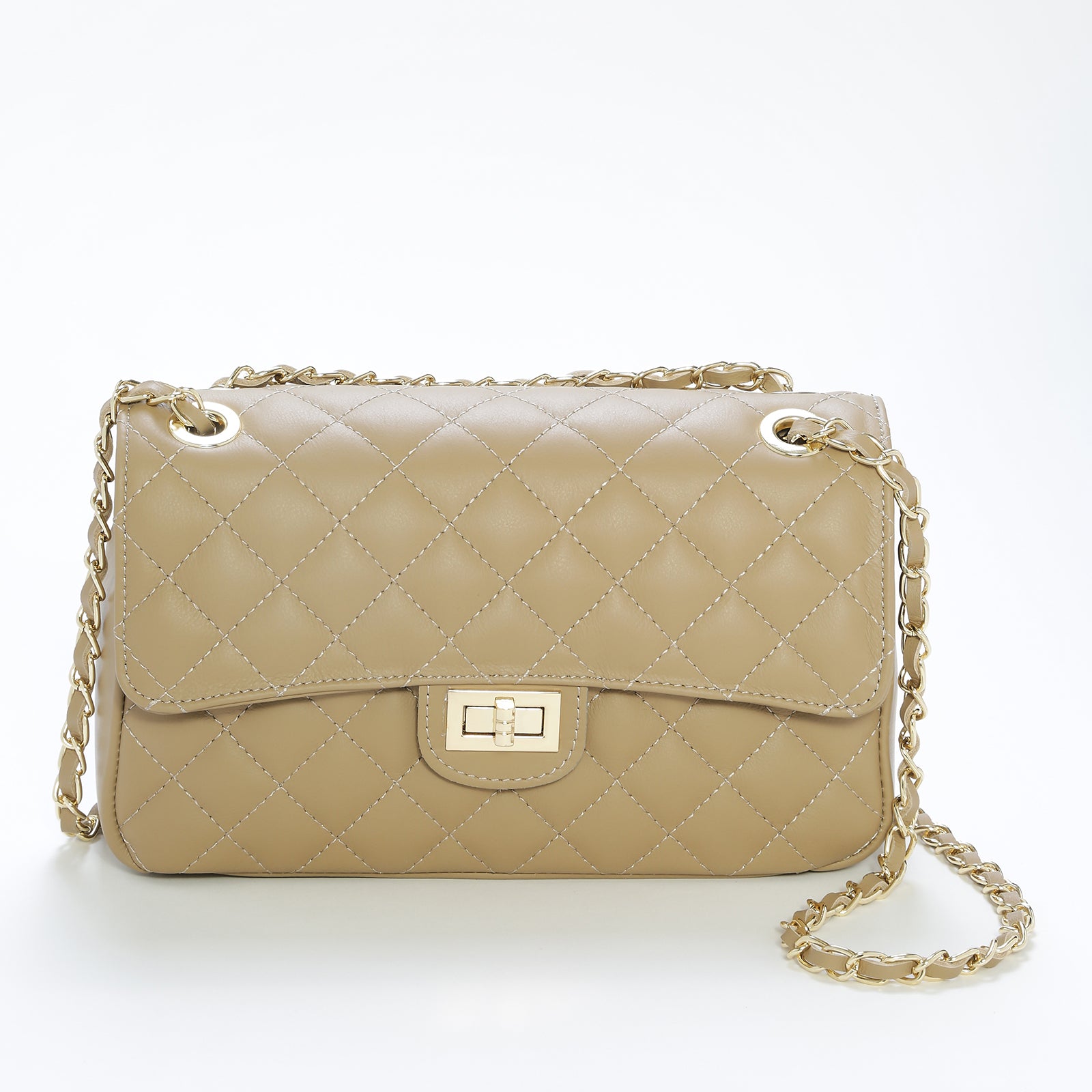 Bella Rosa Shoulder/Crossbody Quilted Bag