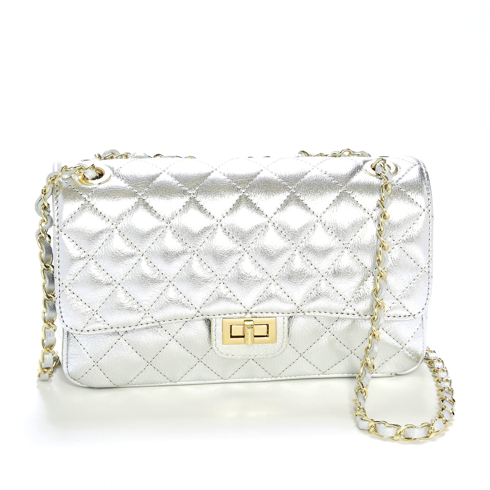 Bella Rosa Shoulder/Crossbody Quilted Bag