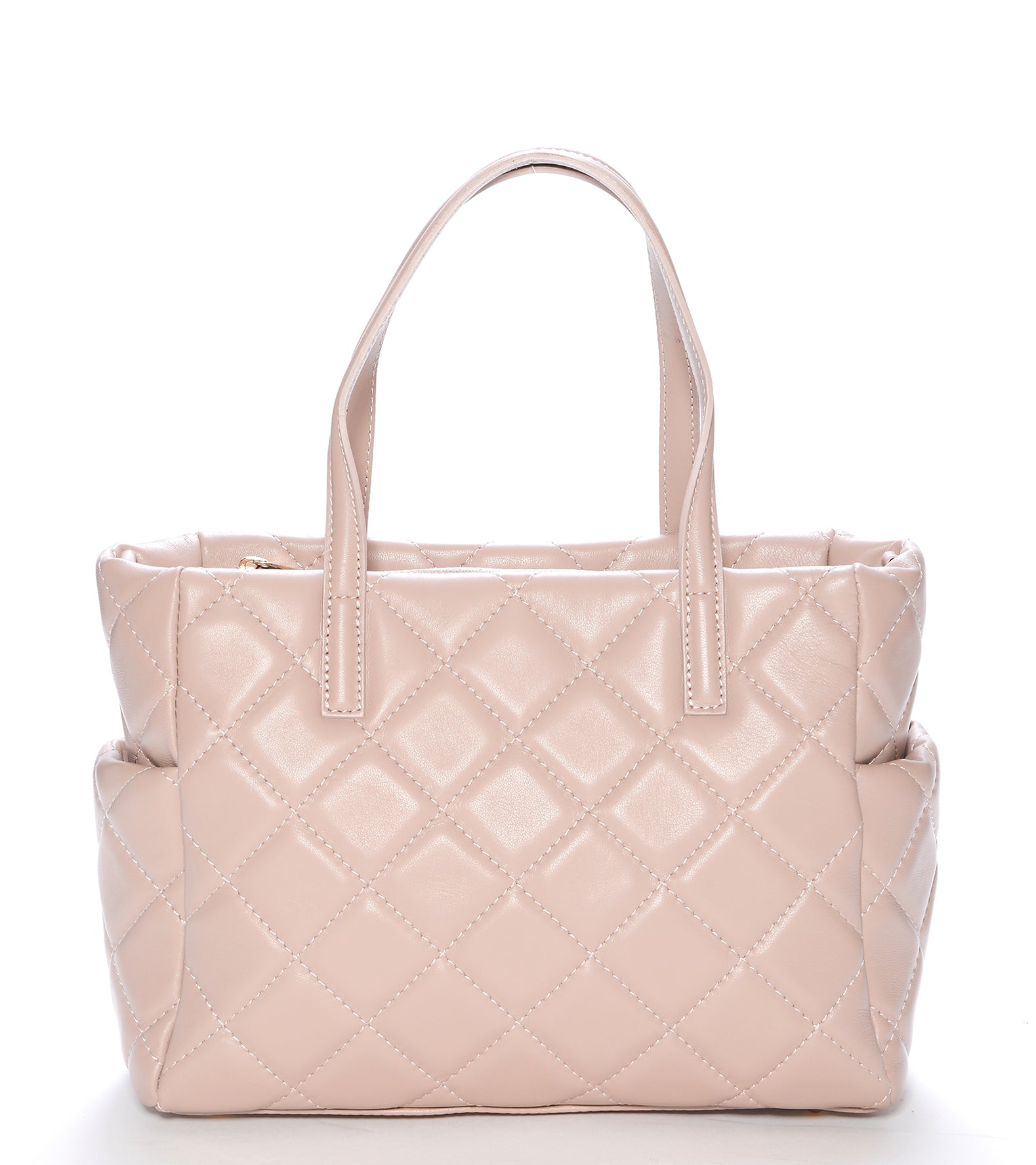 Rosette Quilted Handbag