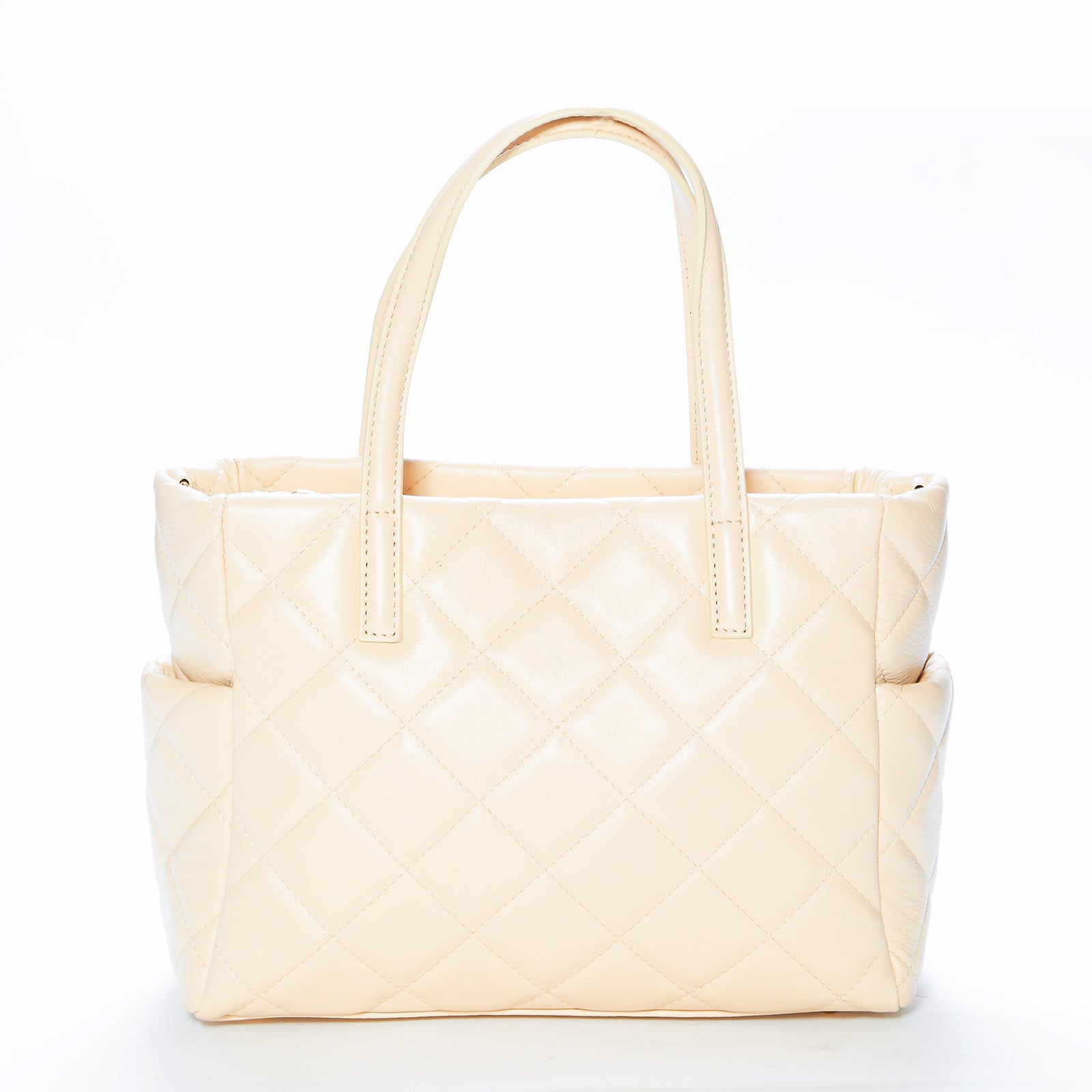 Rosette Quilted Handbag